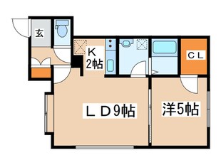 マグネットⅠの物件間取画像